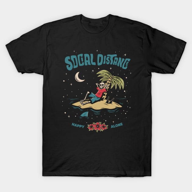 Social distance T-Shirt by Galleta gráfico